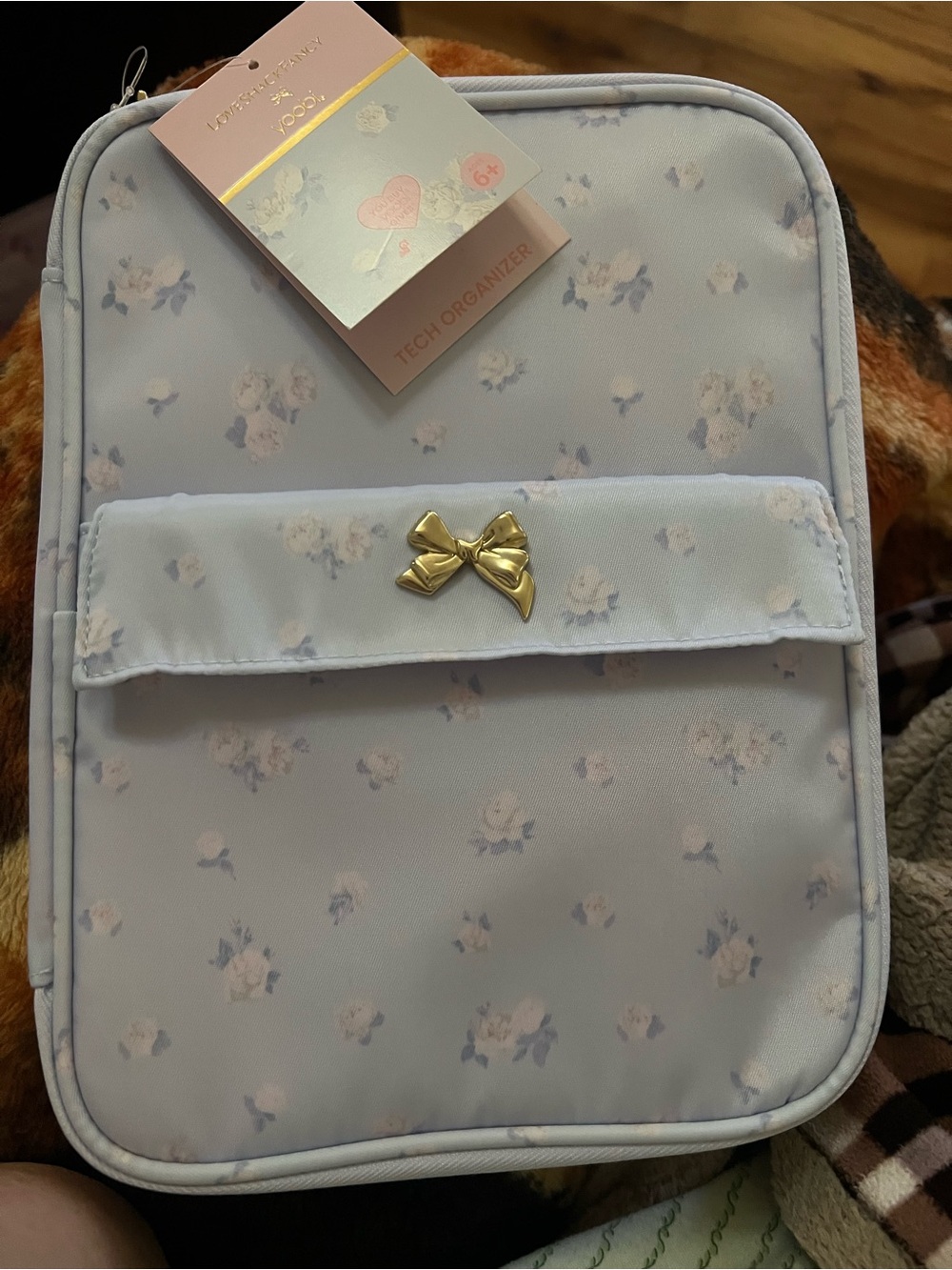 Loveshack Fancy and Yoobi tech case